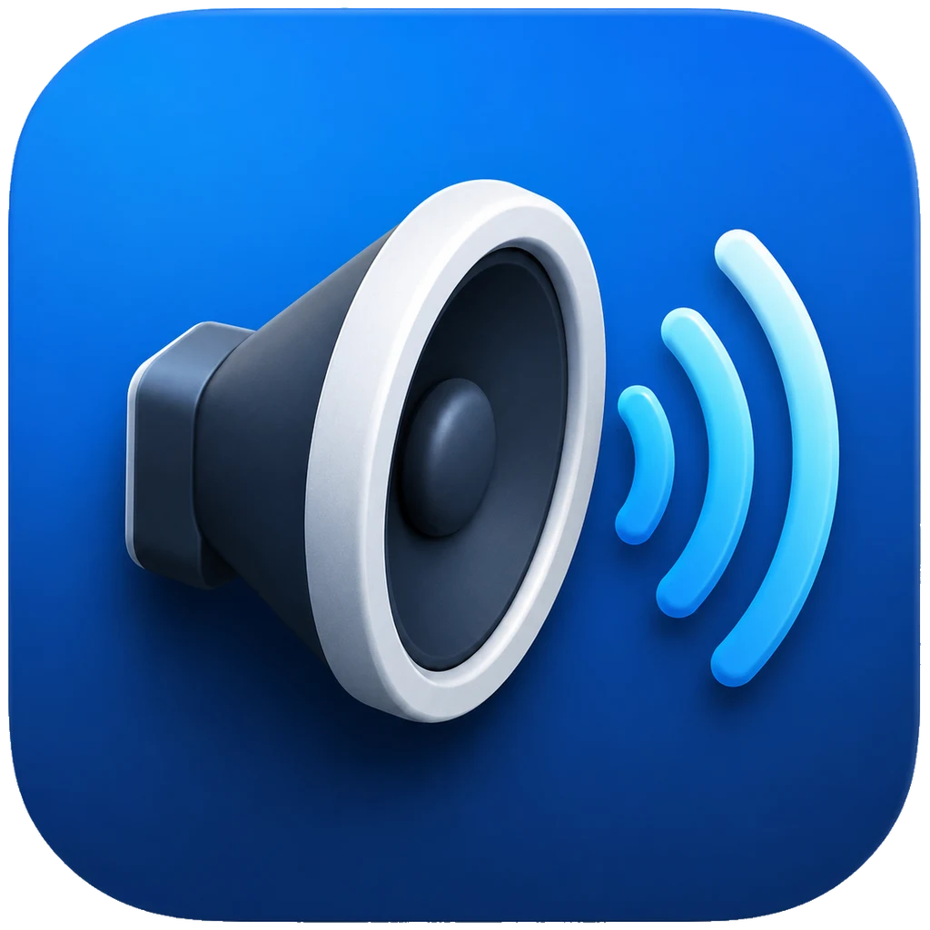 Simple Voice Reader app icon